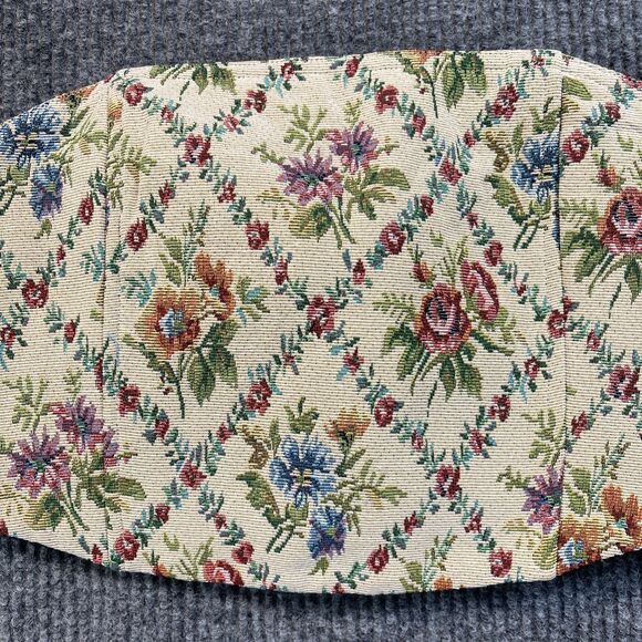 Altar’D State Size Large Demi Brocade Tapestry Tie Back Corset Strapless Top NEW - Picture 3 of 15